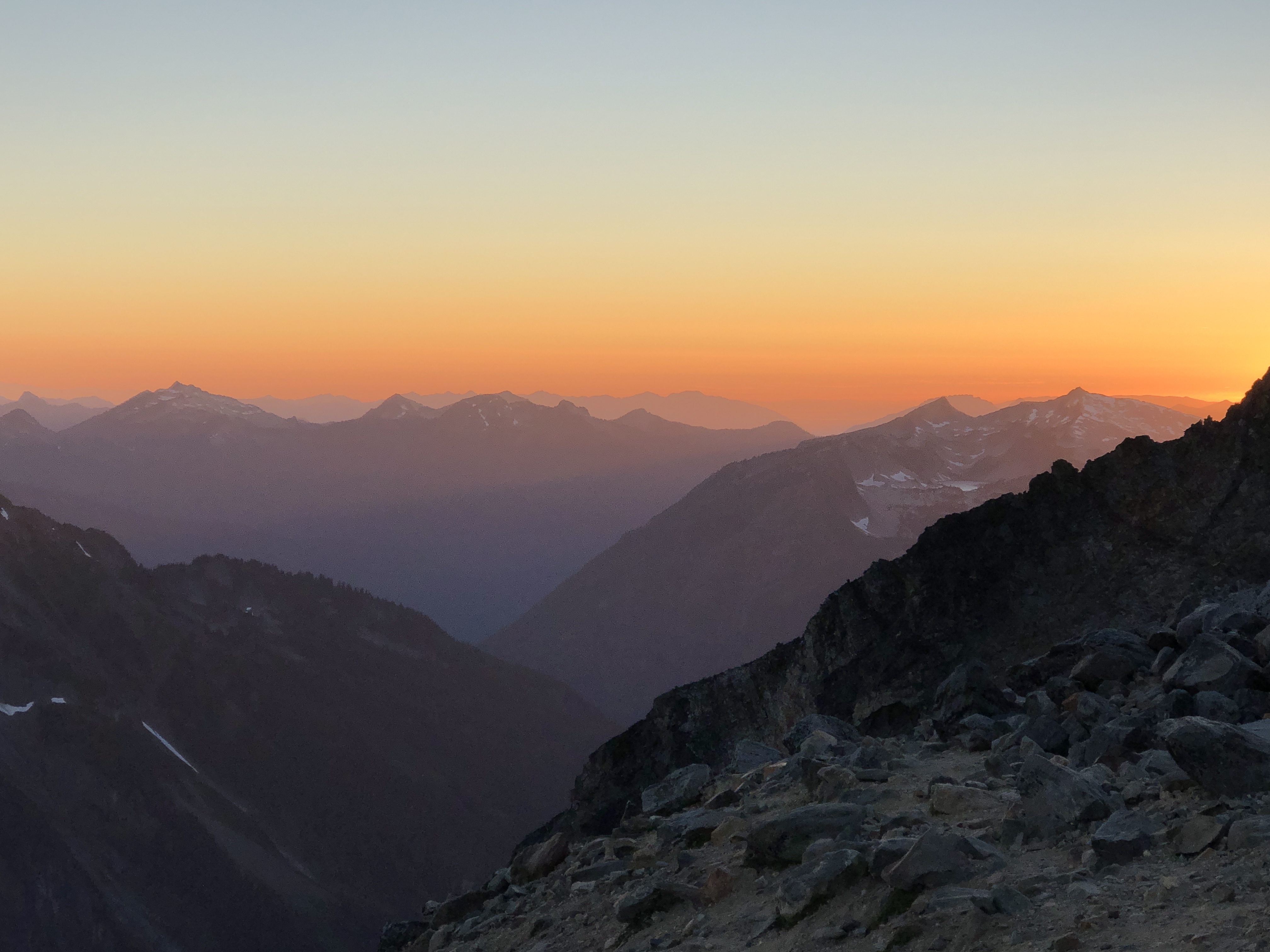 Sahale Sunset